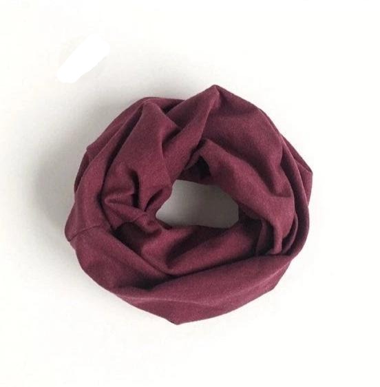 Heather Marsala - Infinity Scarf