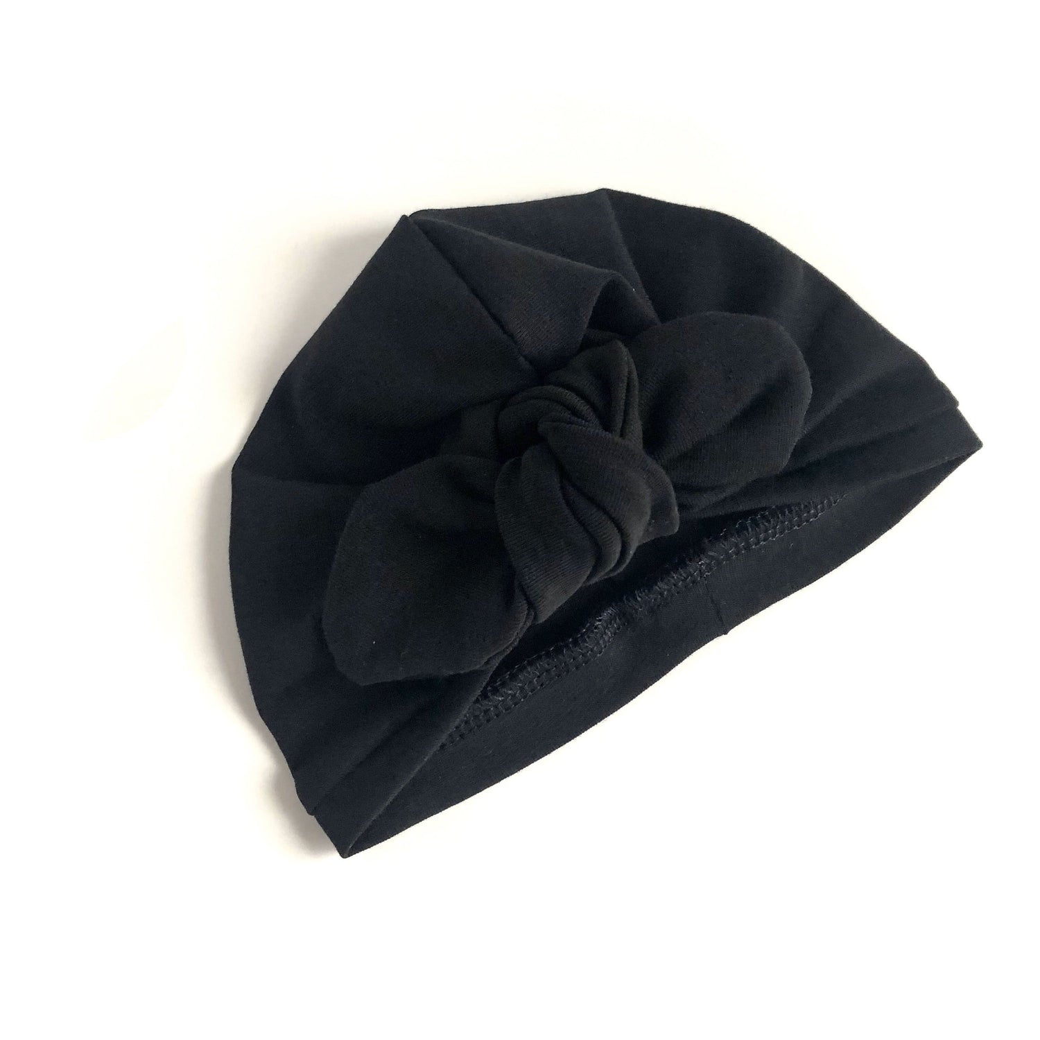 Black - Turban Hat
