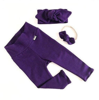 Dark Purple Leggings and/or Headbands