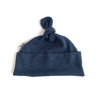 Heather Navy Leggings and/or Beanie Knot Hat