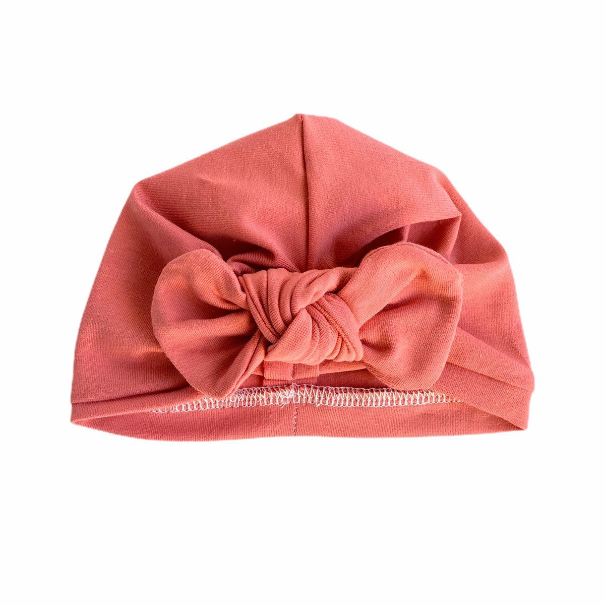 Coral Pink - Turban Hat