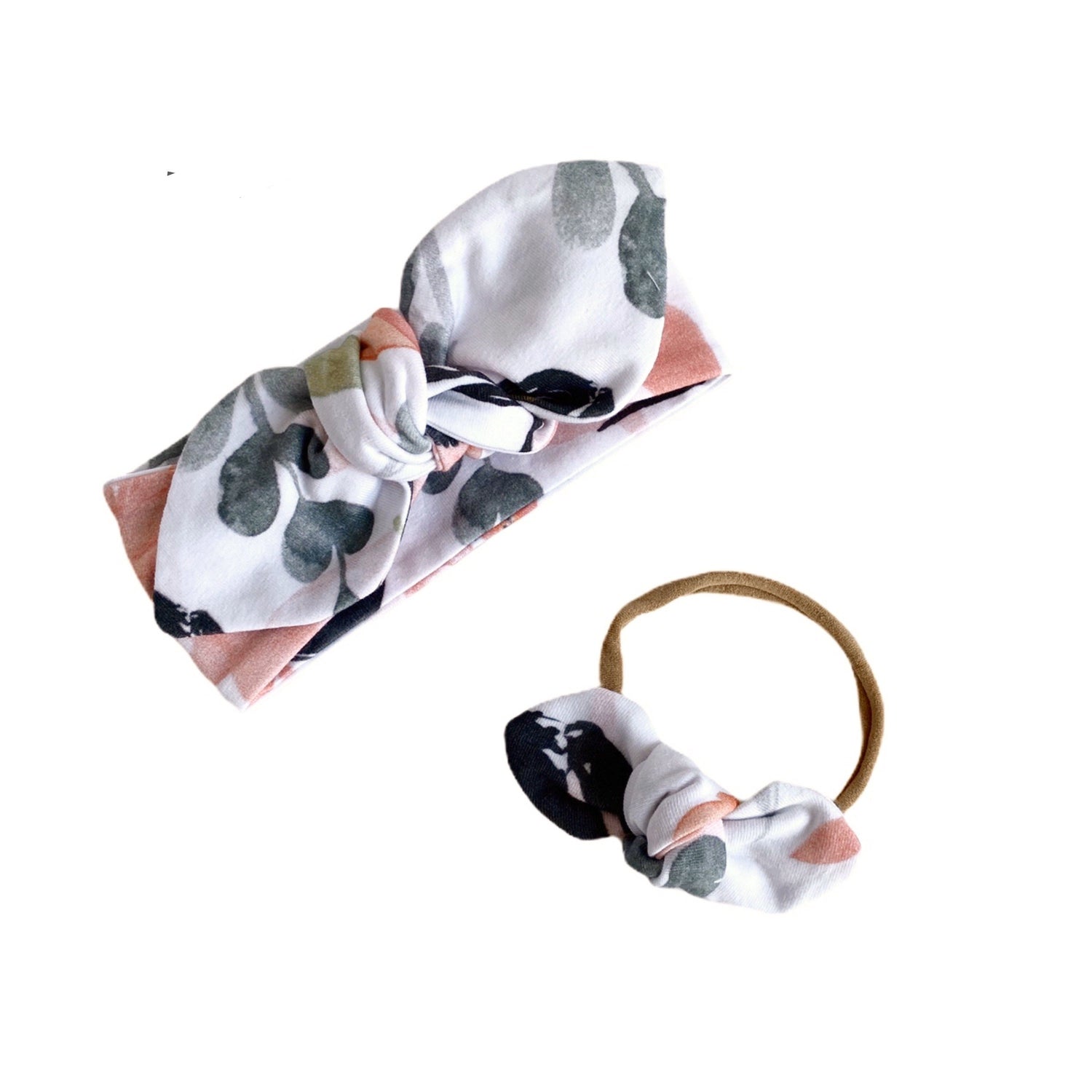 Watercolor Floral Bummies and/or Headbands