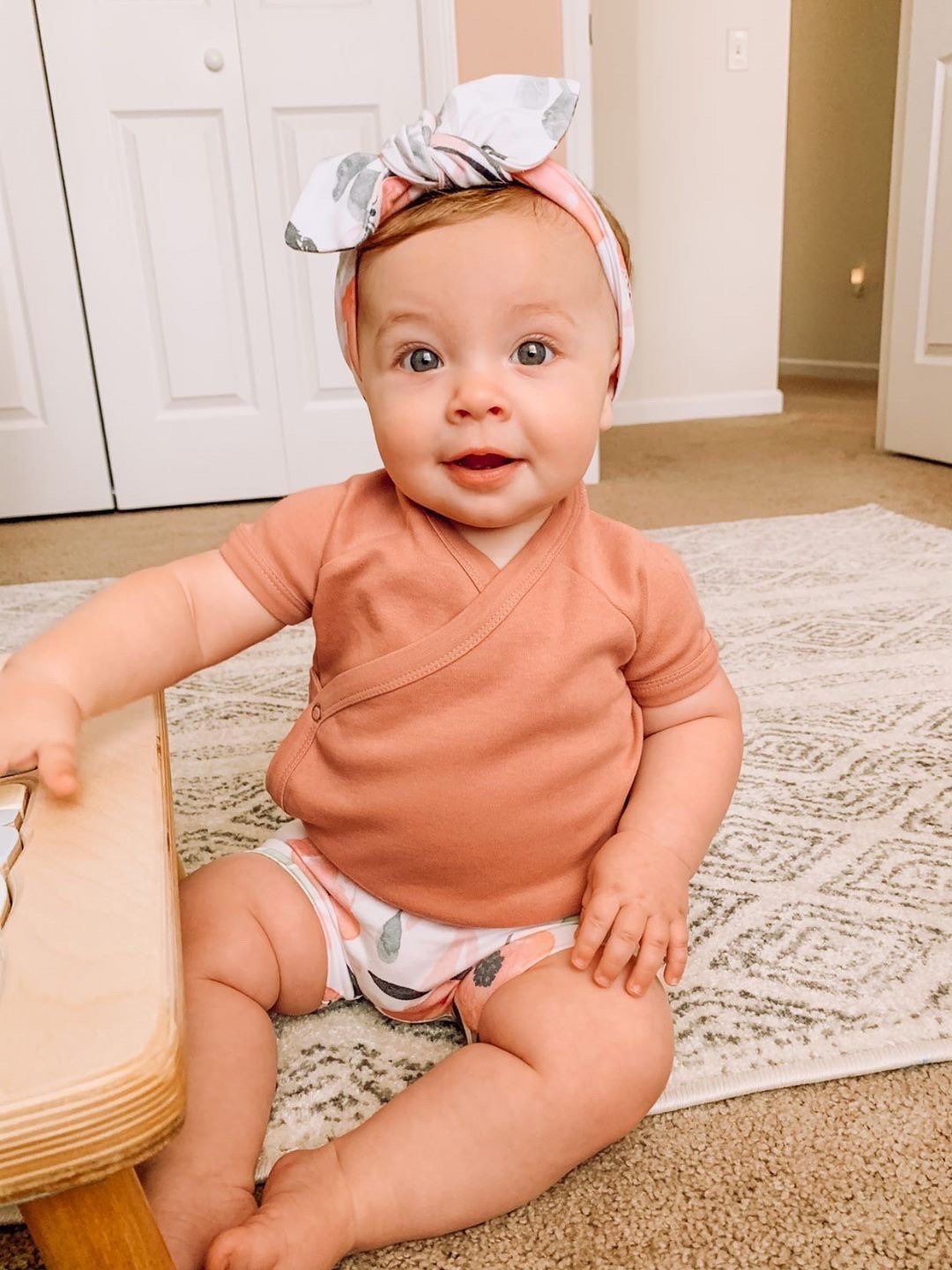 Watercolor Floral Bummies and/or Headbands