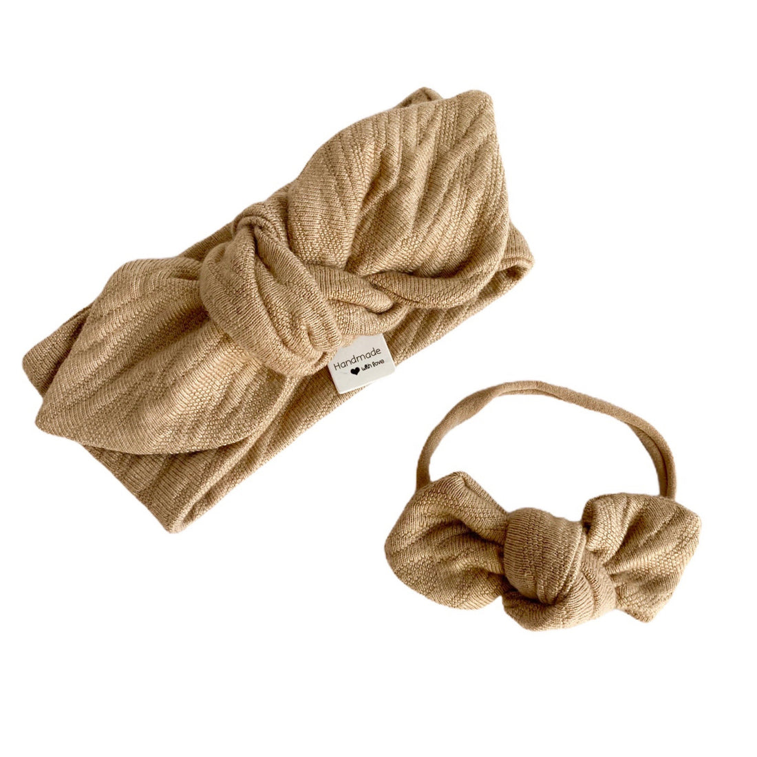 Camel Textured Headbands