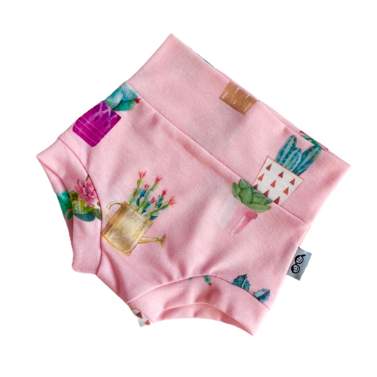 Cactus Pots on Pink Bummies and/or Headbands
