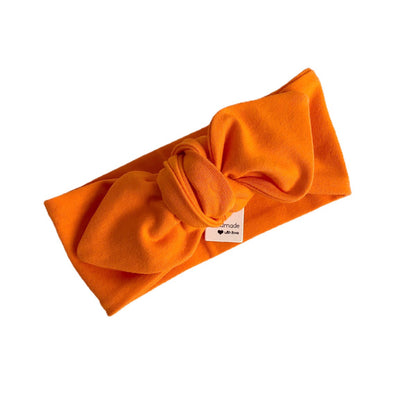 Black Mix and Match Bummies with Orange Headband