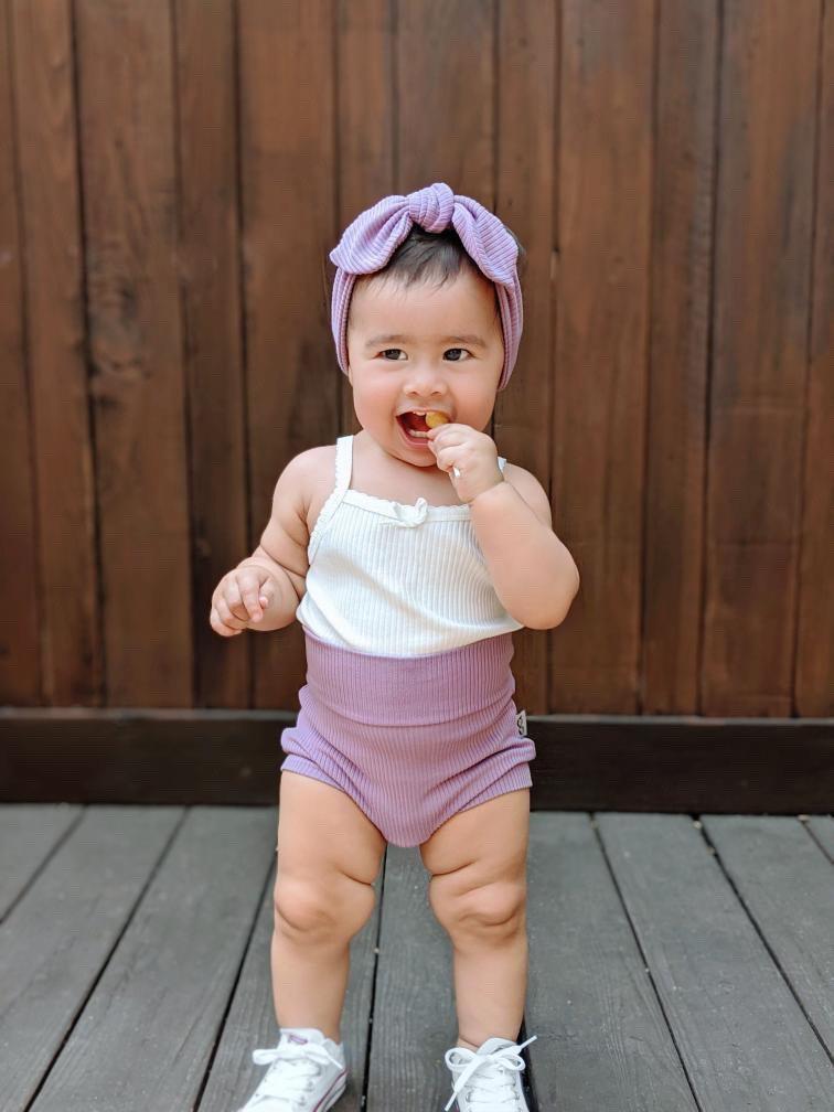 Lavender Rib Bummies and/or Headbands
