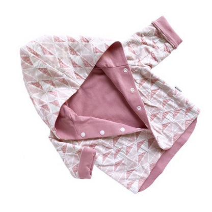 Ballet Pink Diamond Hooded Jacket