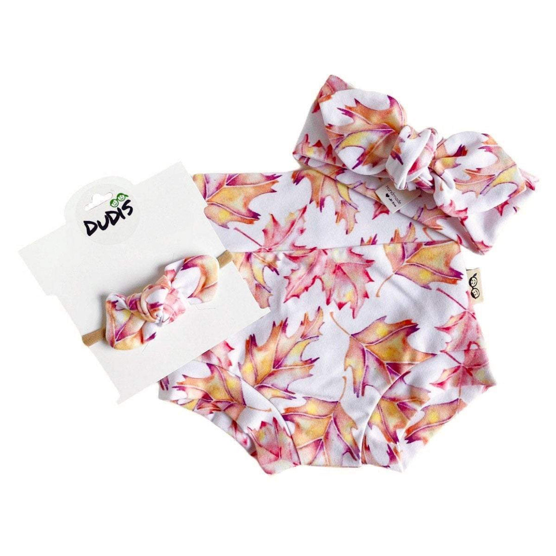 Fall Maple Leaves Bummies and/or Headbands