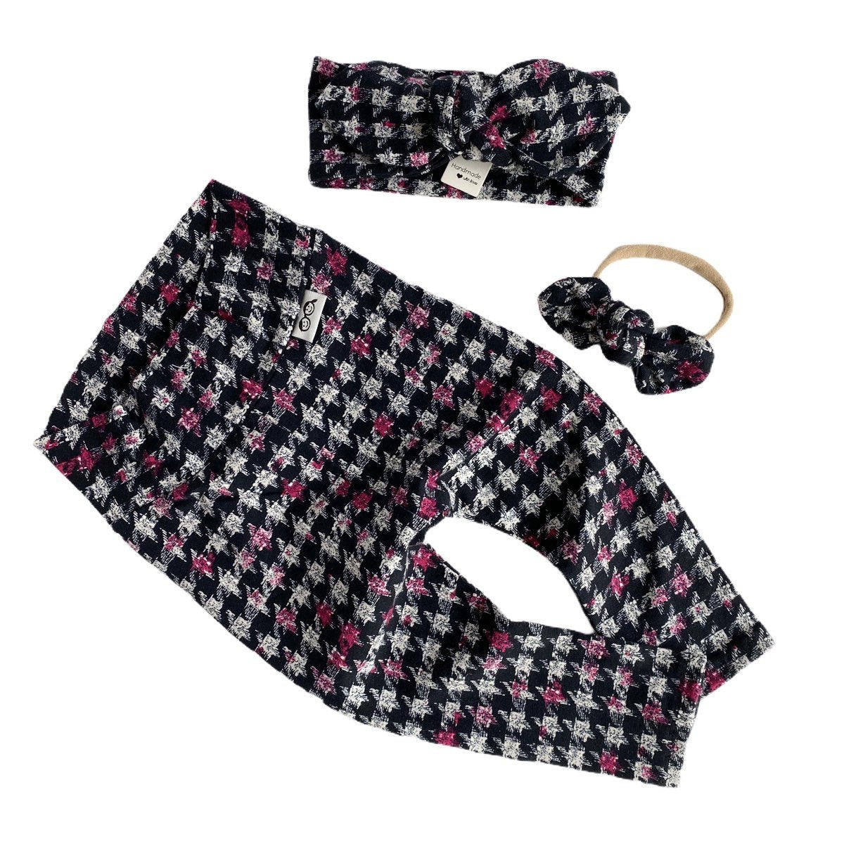 Houndstooth Leggings and/or Headbands