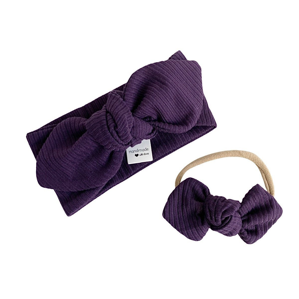 Purple Rib Bummies and/or Headbands